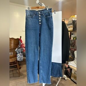 Calvin Klein Jeans High Rise Button-Fly Denim (1061)